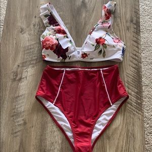 CUPSHE high waisted  Bikini